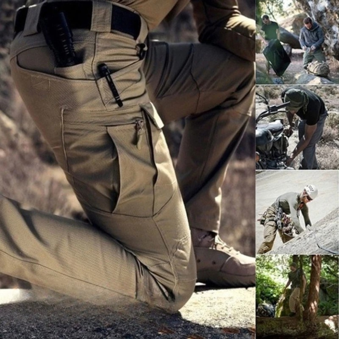 Calça Cargo Tática Militar Dominium – Estrutura Resistente e Liberdade de Movimento
