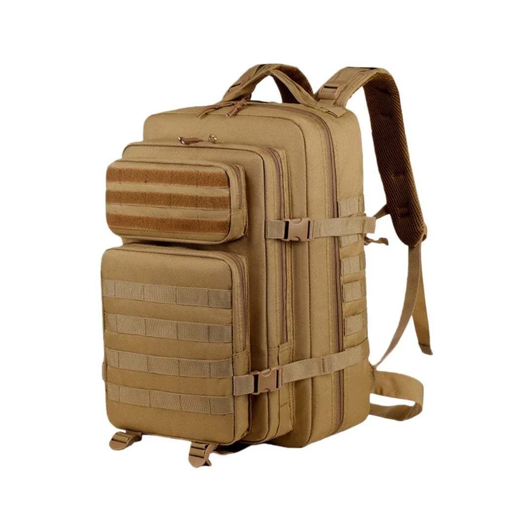 Mochila Tática 50L Dominium – Resistente à Água, Molle e Compartimento para Notebook