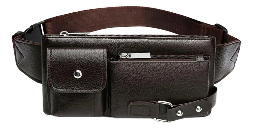 Bolsa de Cintura Porta Celular Dominium – Compacta, Ajustável e Resistente