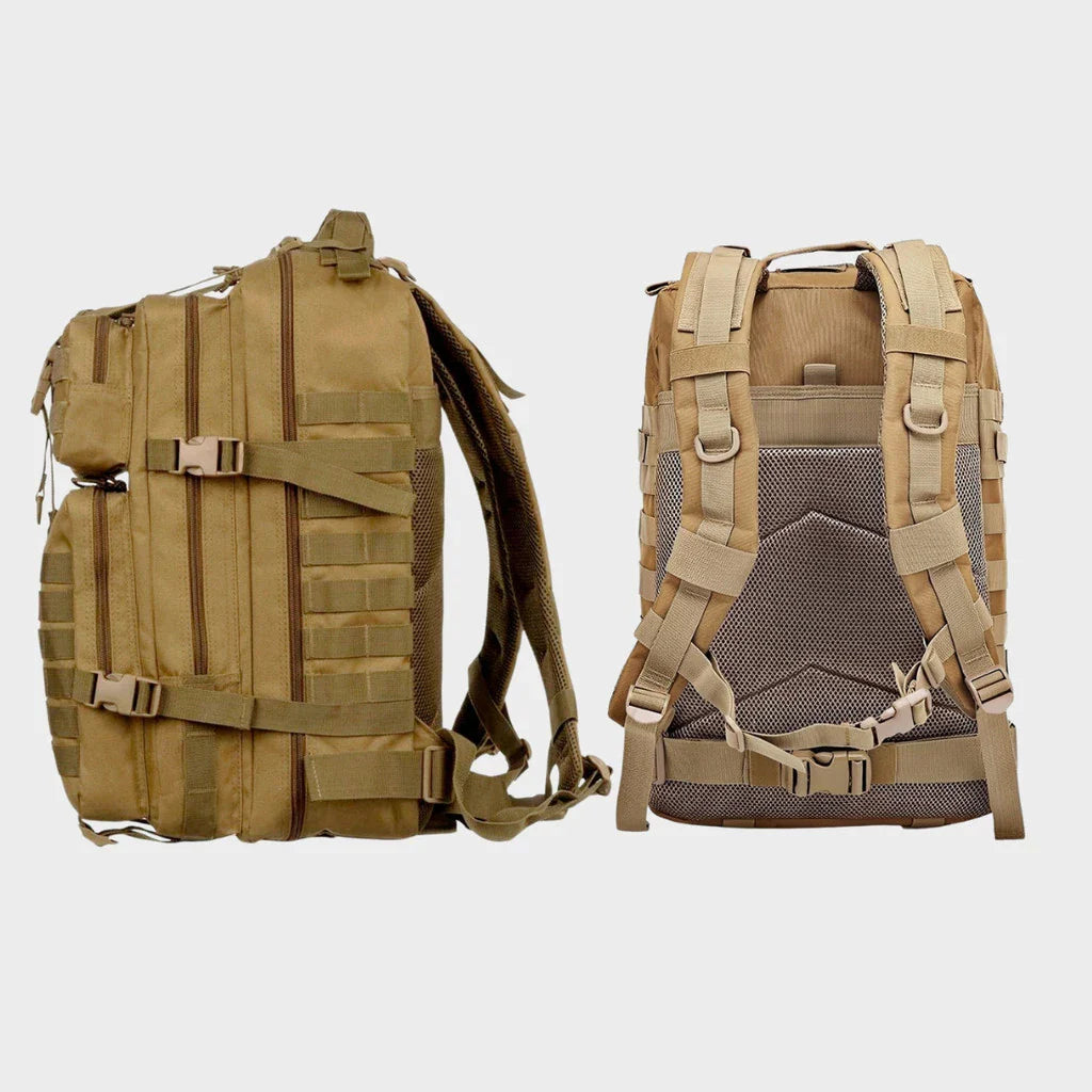Mochila Tática 50L Dominium – Resistente à Água, Molle e Compartimento para Notebook