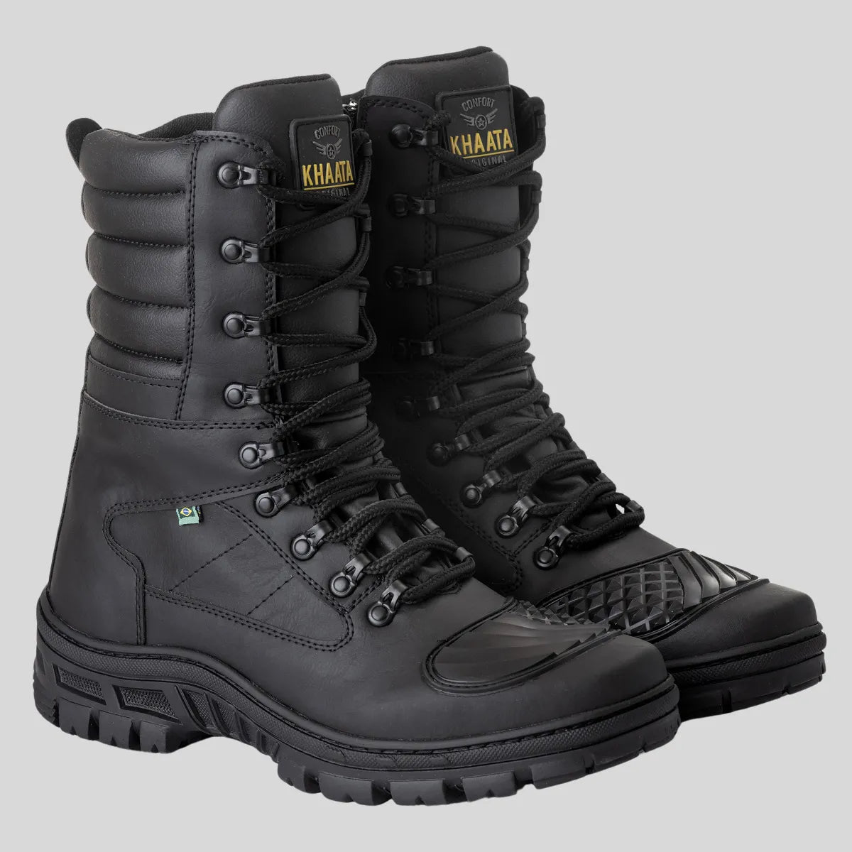 Bota Coturno Premium Dominium – Conforto, Aderência e Estabilidade