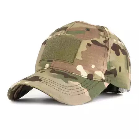 Boné Tático Multicam Dominium – RipStop, Ajustável e com Velcro para Patch