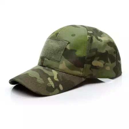 Boné Tático Multicam Dominium – RipStop, Ajustável e com Velcro para Patch
