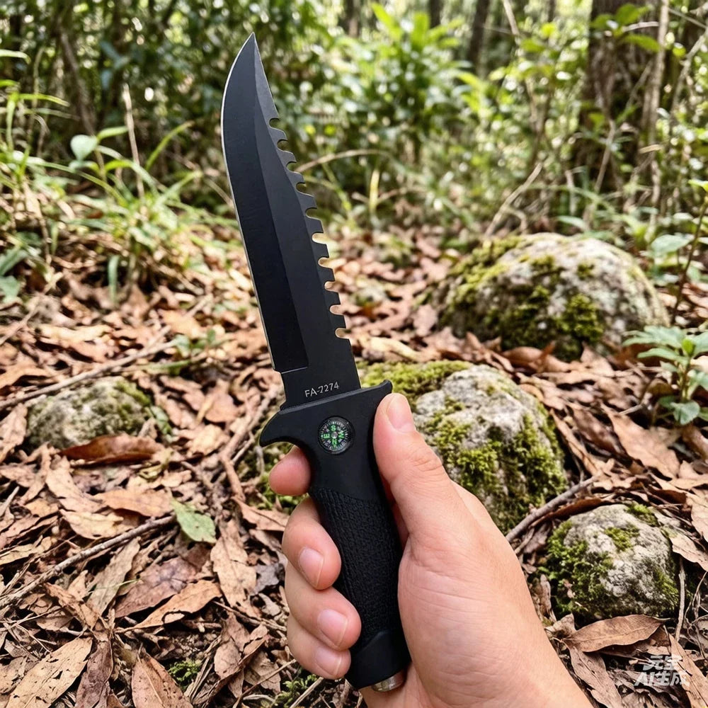 Faca Outdoor Dominium – Uso Responsável em Camping e Pesca