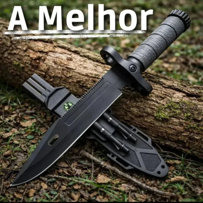 Faca Outdoor Dominium – Camping Seguro e Uso Resistente