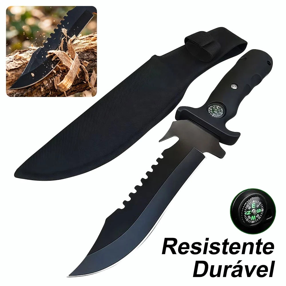 Faca Outdoor Dominium – Uso Responsável em Camping e Pesca