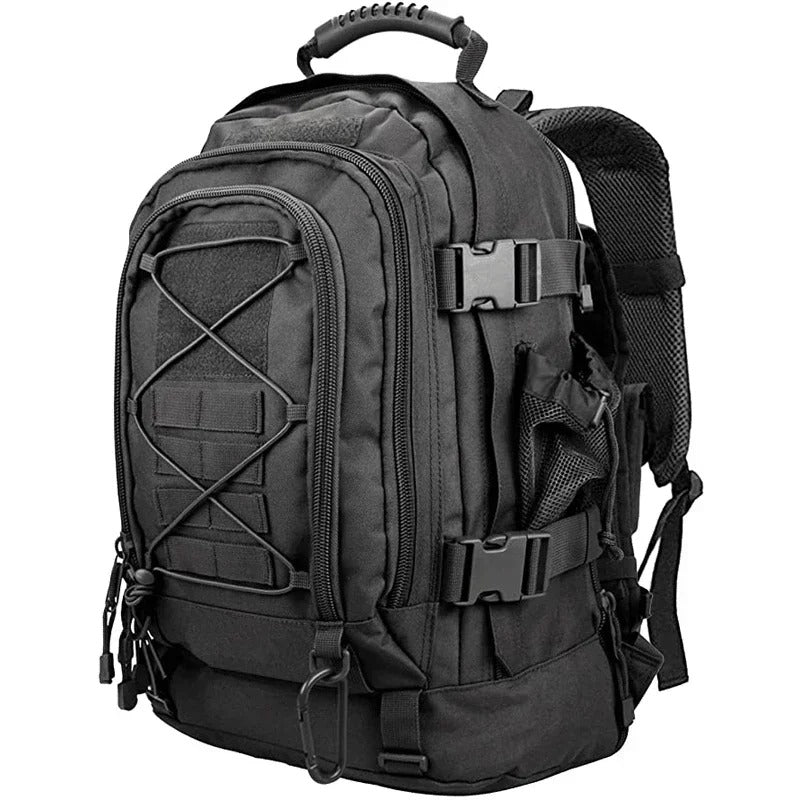 Mochila Tática 60L Dominium – Molle Impermeável para Camping, Trekking e Missões 72h