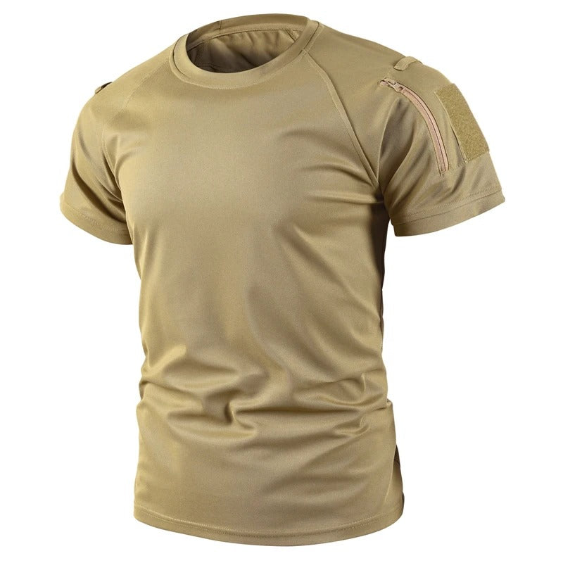Camiseta Tática Masculina Dominium – Leve, Respirável e Ideal para Treino e Outdoor