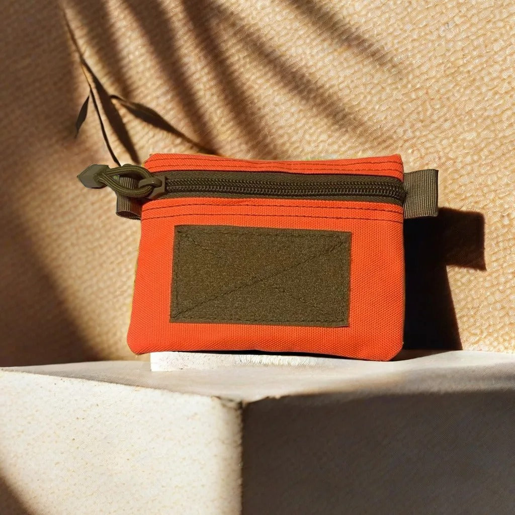 Carteira EDC Tática Molle Dominium – Bolsa Portátil Impermeável com Zíper