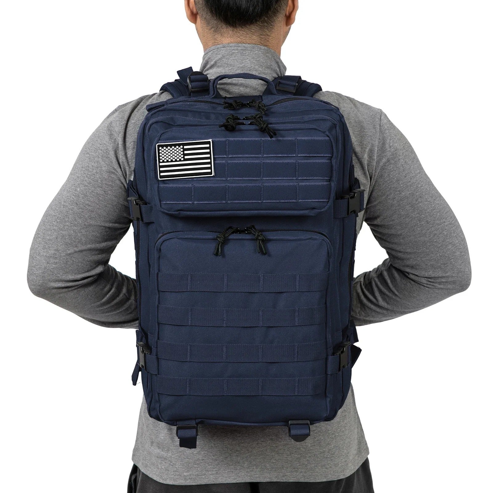 Mochila Tática 45L Dominium – Molle Militar, Alta Capacidade para 3 Dias