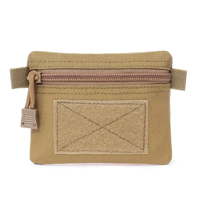 Carteira EDC Tática Molle Dominium – Bolsa Portátil Impermeável com Zíper