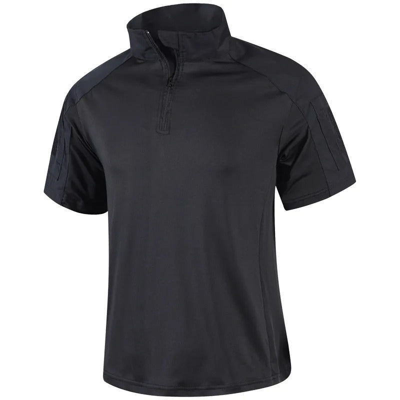 Camisa Tática Camuflada Dominium – Secagem Rápida, Respirável e Leve