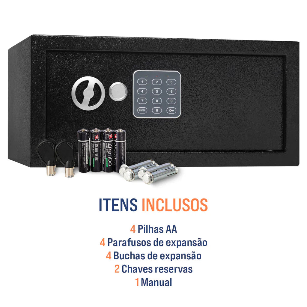 Cofre Grande Dominium – Proteção para Notebook e Segurança Digital