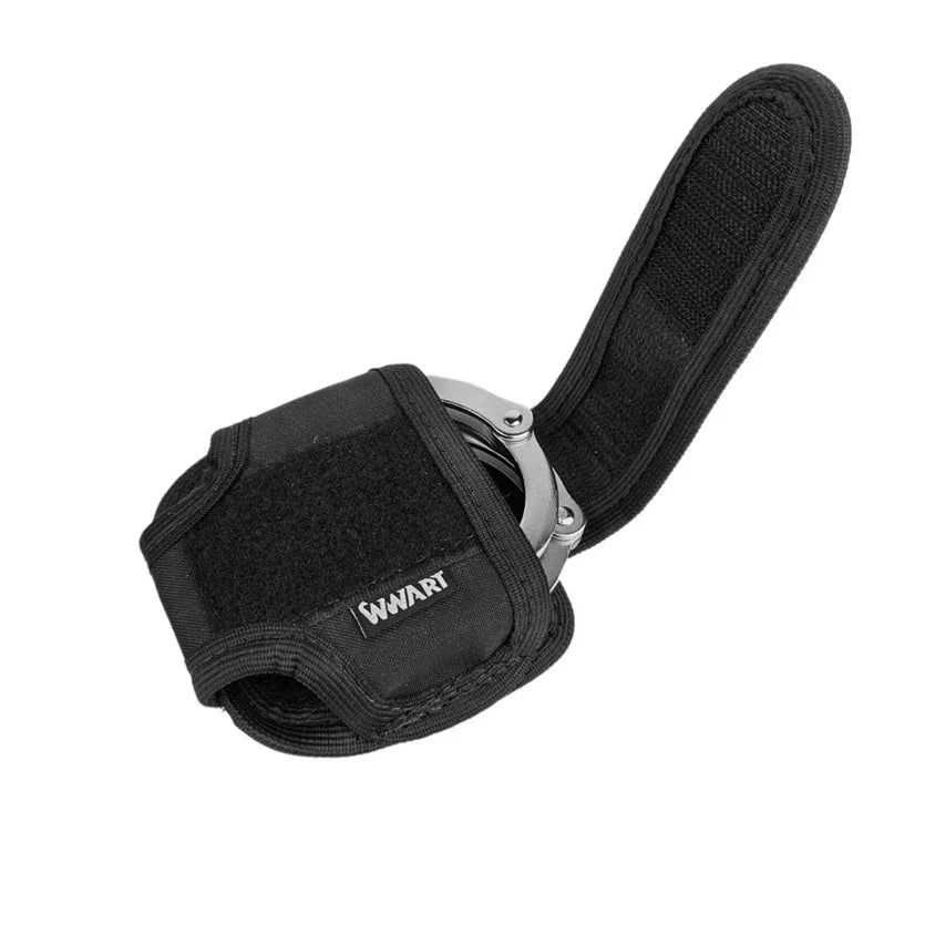 Porta Algemas Tático em Nylon 600D Dominium – Fixação Segura para Cinto