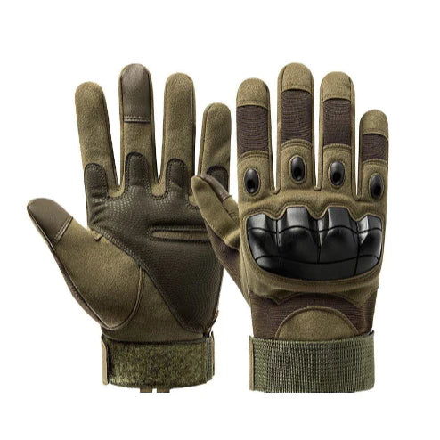 Luva Tática Militar Full Finger Dominium – Antiderrapante, Resistente e Proteção e Aderência