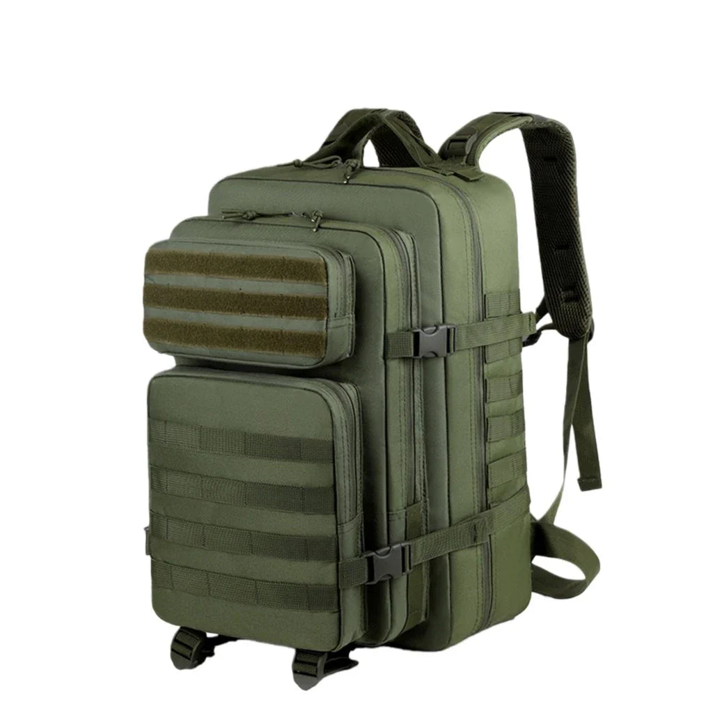 Mochila Tática 50L Dominium – Resistente à Água, Molle e Compartimento para Notebook