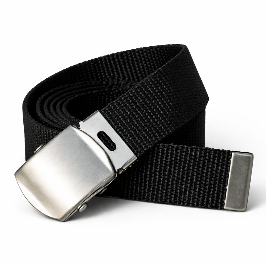 Cinto Tático Militar Dominium – Nylon Reforçado Ajustável até 160cm com Fivela de Metal