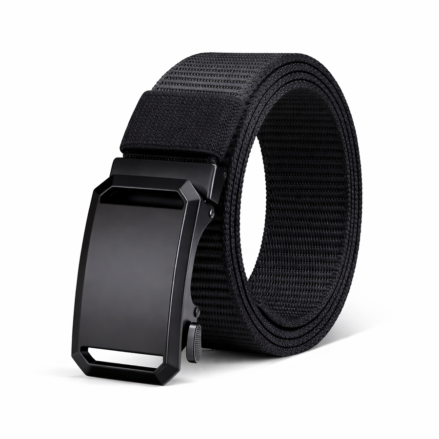Cinto Tático com Fivela Automática Dominium – Nylon 500D Ajuste Preciso Sem Furos