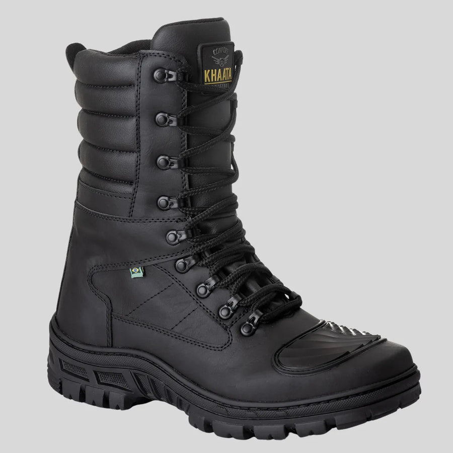 Bota Coturno Premium Dominium – Conforto, Aderência e Estabilidade