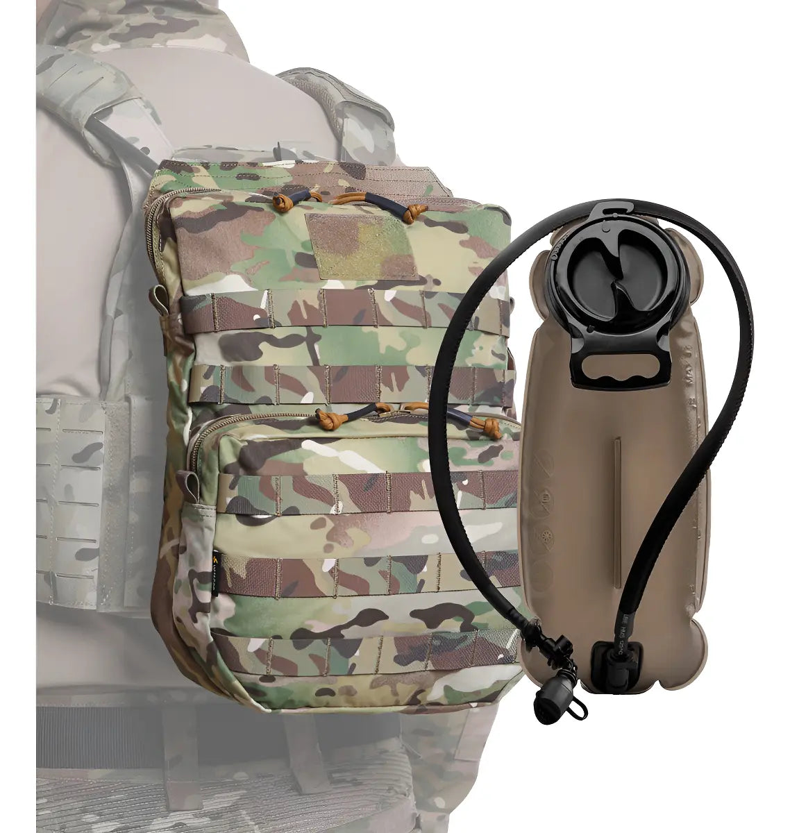 Bolsa de Hidratação Tática 3L Dominium – Leve, Resistente e Sistema MOLLE
