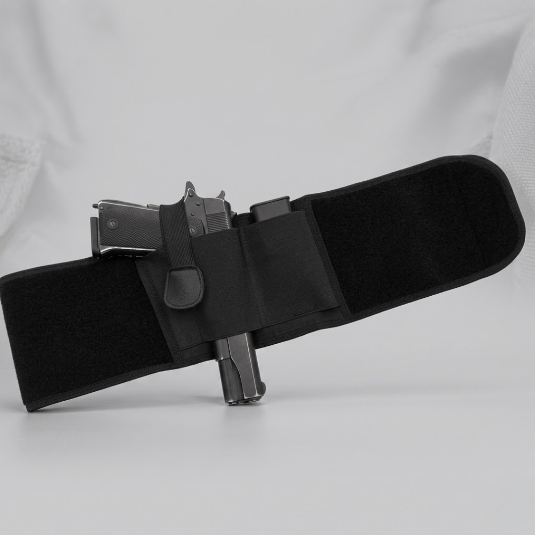 Coldre Abdominal Velado Dominium – Ajustável, Confortável e Discreto
