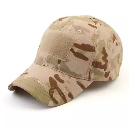 Boné Tático Multicam Dominium – RipStop, Ajustável e com Velcro para Patch