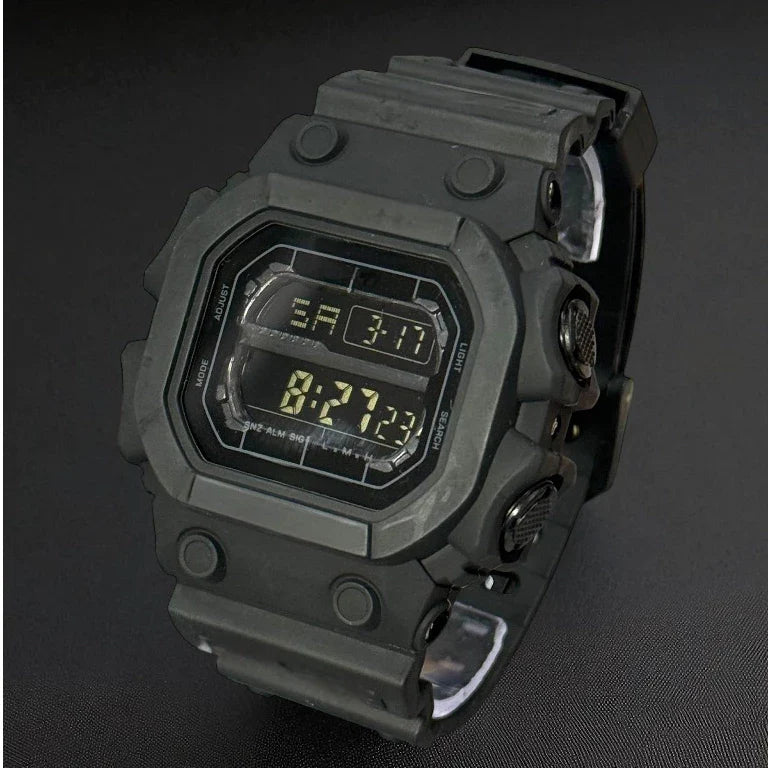 Relógio Tático Militar MI01 Dominium – Display LED e Estrutura Resistente