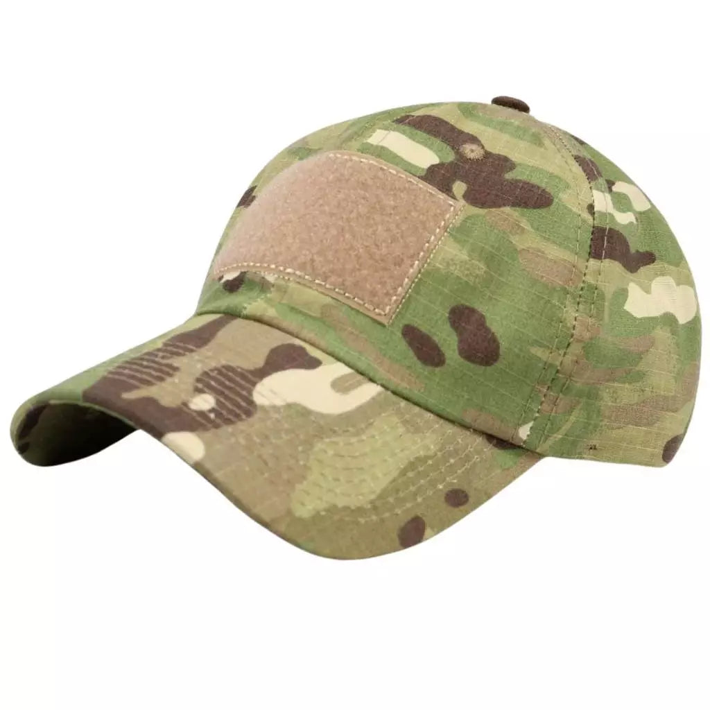 Boné Tático Multicam Dominium – Ajustável, RipStop e com Velcro para Patch