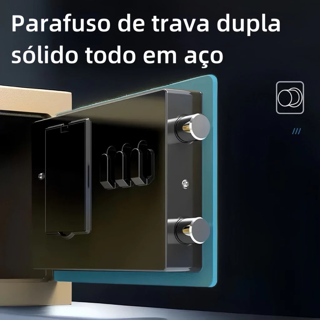 Cofre Digital Dominium – Acesso por Senha em Formato Compacto