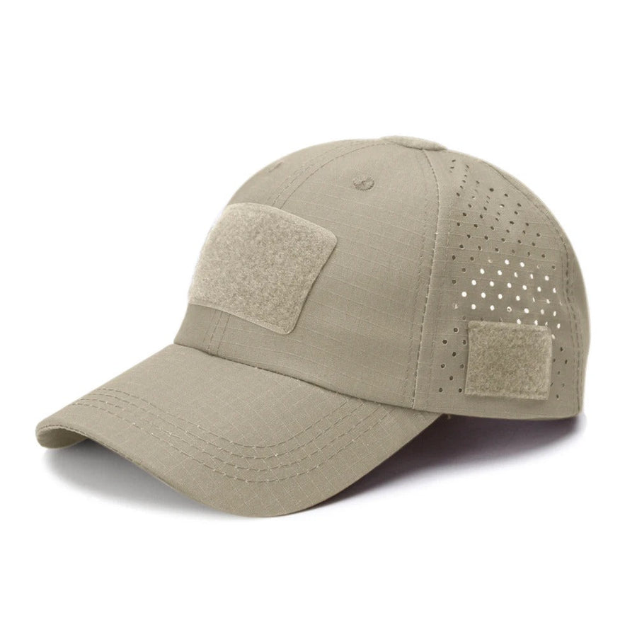 Boné Tático Camuflado Dominium – Respirável, Ajustável e Proteção Solar