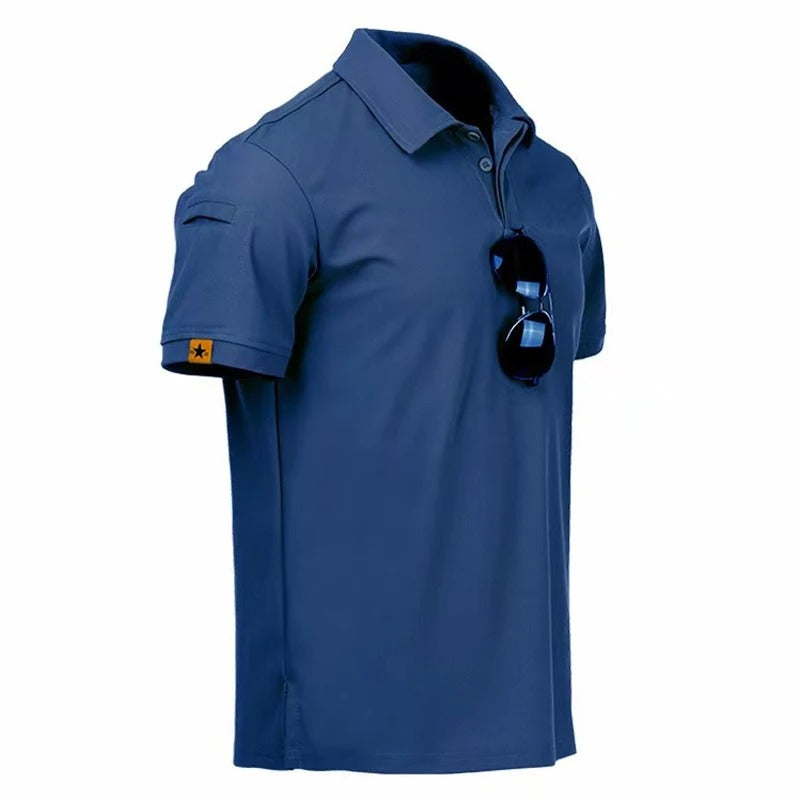 Camiseta Tática Masculina Dominium – Leve, Respirável e Ideal para Treino e Outdoor