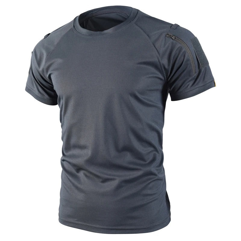 Camiseta Tática Masculina Dominium – Leve, Respirável e Ideal para Treino e Outdoor