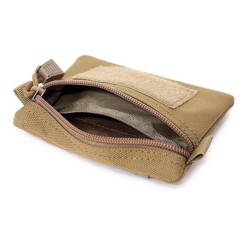 Carteira EDC Tática Molle Dominium – Bolsa Portátil Impermeável com Zíper