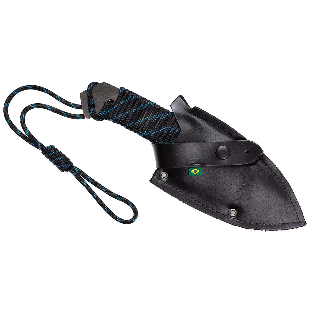 Faca EDC Dominium – Bainha em Couro e Uso Outdoor Adulto