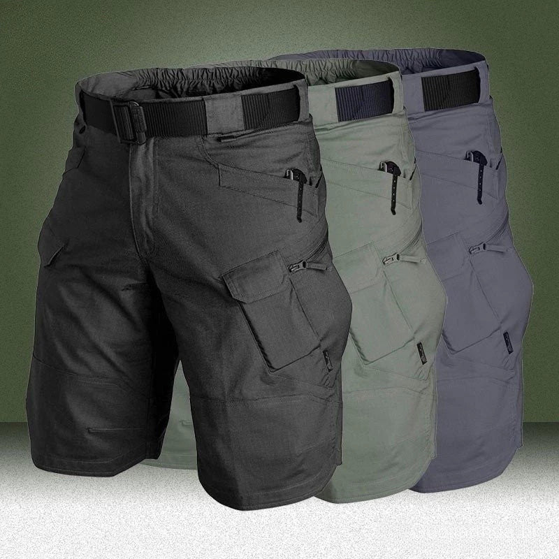 Shorts Táticos Dominium – Secagem Ágil e Construção Resistente