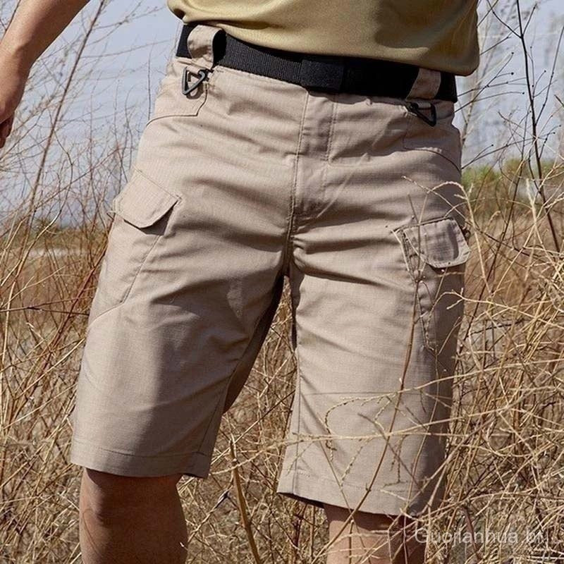 Shorts Táticos Dominium – Secagem Ágil e Construção Resistente