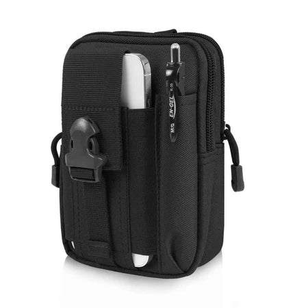 Bolsa de Cintura Tática Molle 900D Dominium – Compacta, Impermeável e Resistente