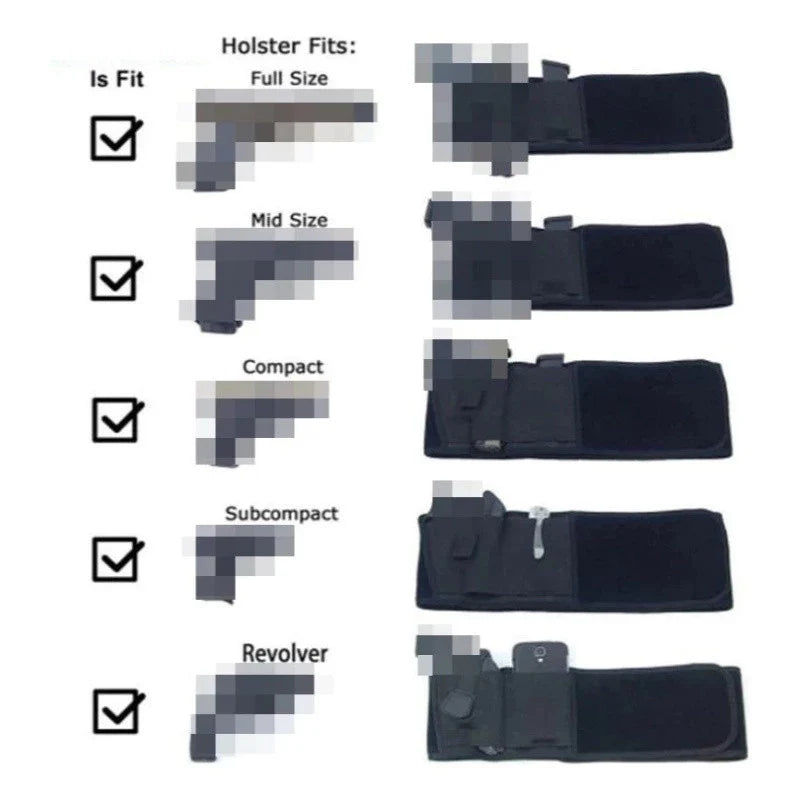 Coldre Abdominal Velado Dominium – Ajustável, Confortável e Discreto