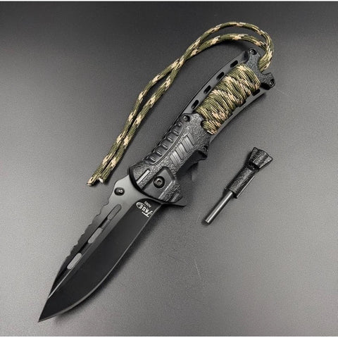 Canivete Outdoor Dominium – Paracord e Kit Funcional