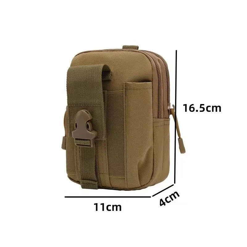 Bolsa de Cintura Tática Molle 900D Dominium – Compacta, Impermeável e Resistente