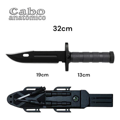 Faca Outdoor Dominium – Camping Seguro e Uso Resistente